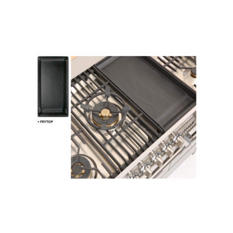Piano de cuisson STEEL Genesi 90 cm Mixte