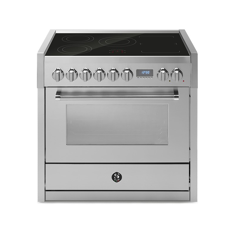 Piano de cuisson STEEL Genesi 90 cm Mixte