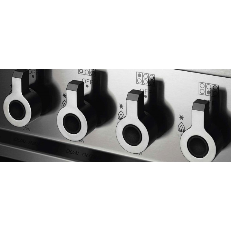 Piano de cuisson BERTAZZONI Mixte Professional Series 90 cm deux fours 5 brûleurs