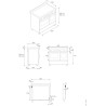 Piano de cuisson BERTAZZONI Master Series 100 cm deux fours 6 brûleurs inox