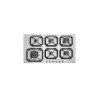 Plaque de cuisson encastrable gaz 90cm Lofra MARTE
