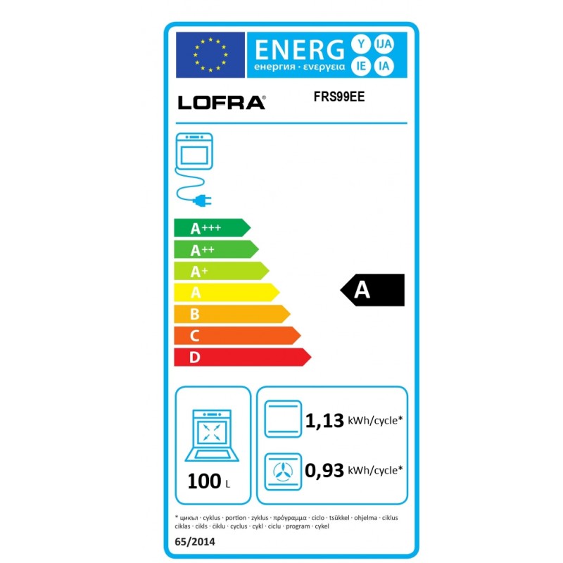 Four multifonction électrique 90cm Lofra Dolcevita
