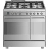 Piano de cuisson mixte SMEG Classica 90 cm - Pyrolyse