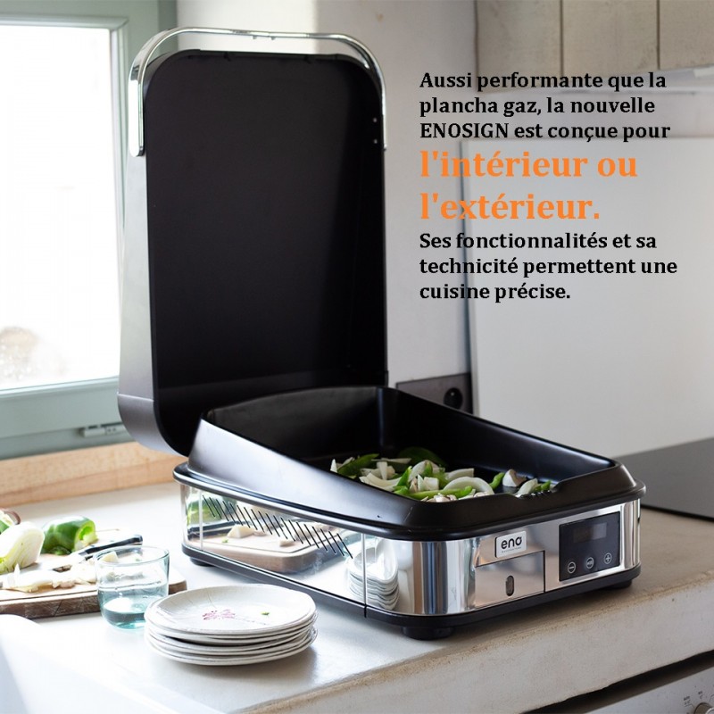 Plancha ENO ENOSIGN 40 Electrique Noire