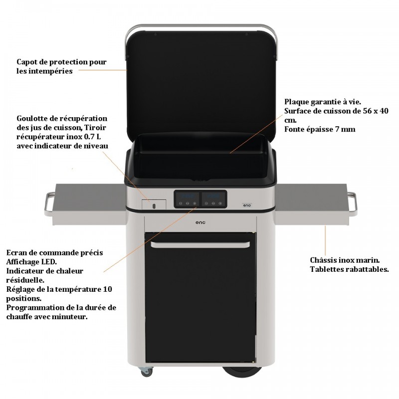 Combo Plancha ENO ENOSIGN 65 Electrique