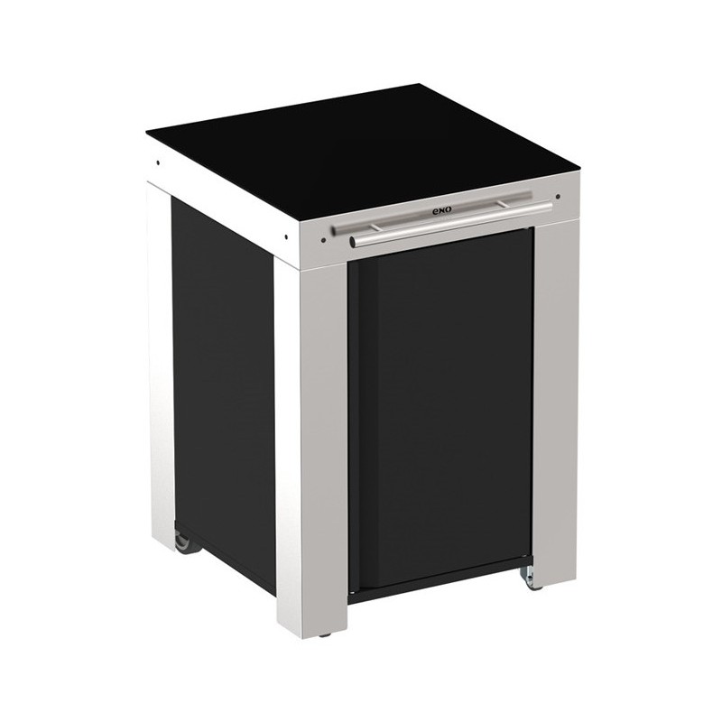 FELIX DESSERTE Noir et inox