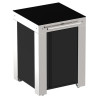 FELIX DESSERTE Noir et inox