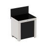 Module standard ENO MODULO Noir et Inox PMOD8501