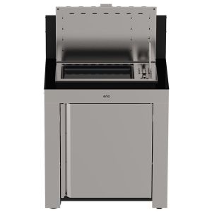 Module Plancha ENO MODULO TRIBU Inox et Noir