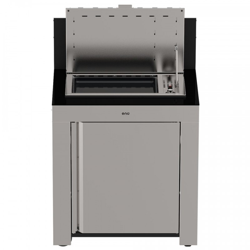 Module Plancha ENO MODULO TRIBU Inox et Noir
