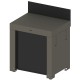 Meuble ENO MODULO standard Gris cargo