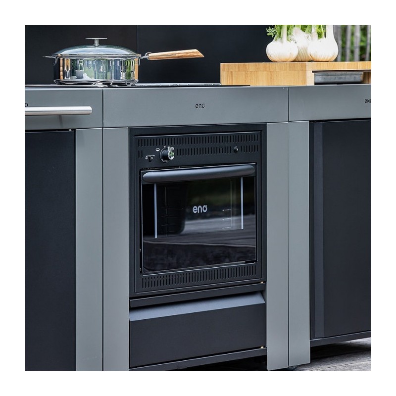 Module four et plaque de cuisson ENO MODULO Gris cargo