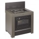 Module four et plaque de cuisson ENO MODULO Gris cargo