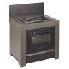 Module four et plaque de cuisson ENO MODULO Gris cargo