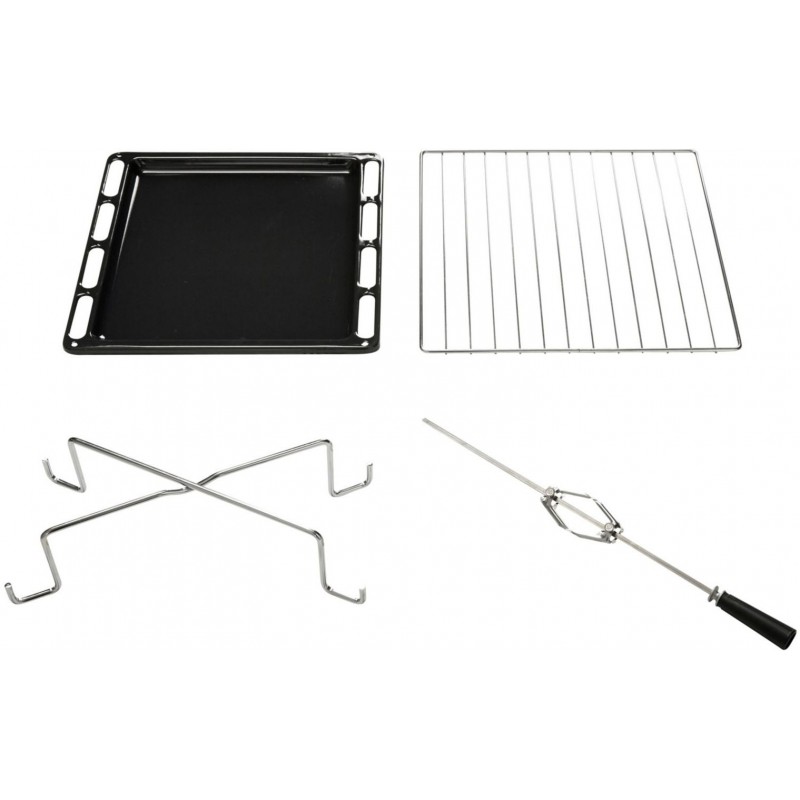 Cuisinière butanette Glem GA960PCGIX 90cm Mixte