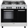Cuisinière butanette Glem GA960PCGIX 90cm Mixte