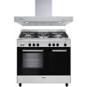 Cuisinière butanette Glem GA960PCGIX 90cm Mixte