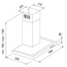 Hotte décorative murale GLEM 90 cm