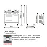 Piano de cuisson butanette GLEM GA85PMWH
