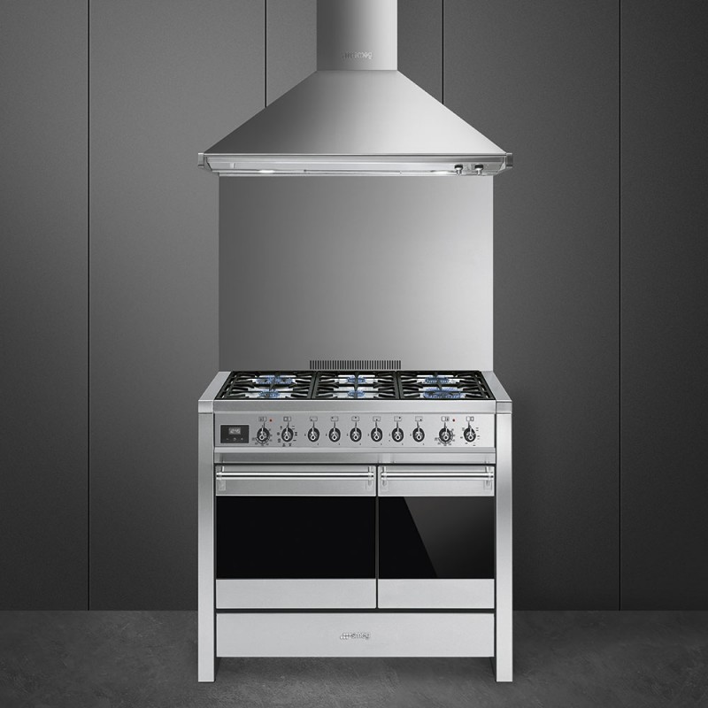 Piano de cuisson Smeg A3-81 120cm Mixte