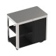 Desserte Achille inox avec porte ENO