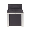 Modulo plancha tribu inox et noir ENO