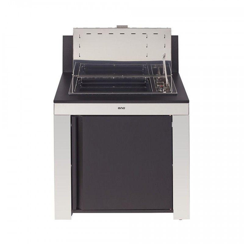 Modulo plancha tribu inox et noir ENO
