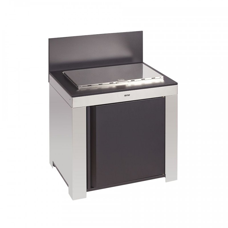 Modulo plancha tribu inox et noir ENO