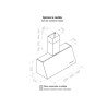 Hotte groupe filtrant encastrable Pando P2000 CLASSIQUE