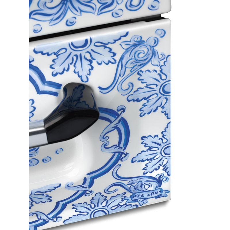 Piano de cuisson SMEG Victoria Dolce&Gabbana 90 cm mixte