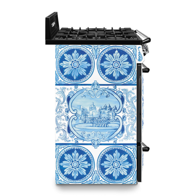 Piano de cuisson SMEG Victoria Dolce&Gabbana 90 cm mixte