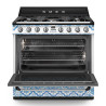 Piano de cuisson SMEG Victoria Dolce&Gabbana 90 cm mixte