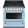 Piano de cuisson SMEG Victoria Dolce&Gabbana 90 cm mixte