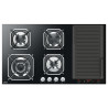 Plaque de cuisson Dione HGN9G2I Lofra avec plancha nervurée 