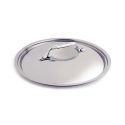 Couvercle Ø24 en inox pontet fonte inox DE BUYER 3709.24N