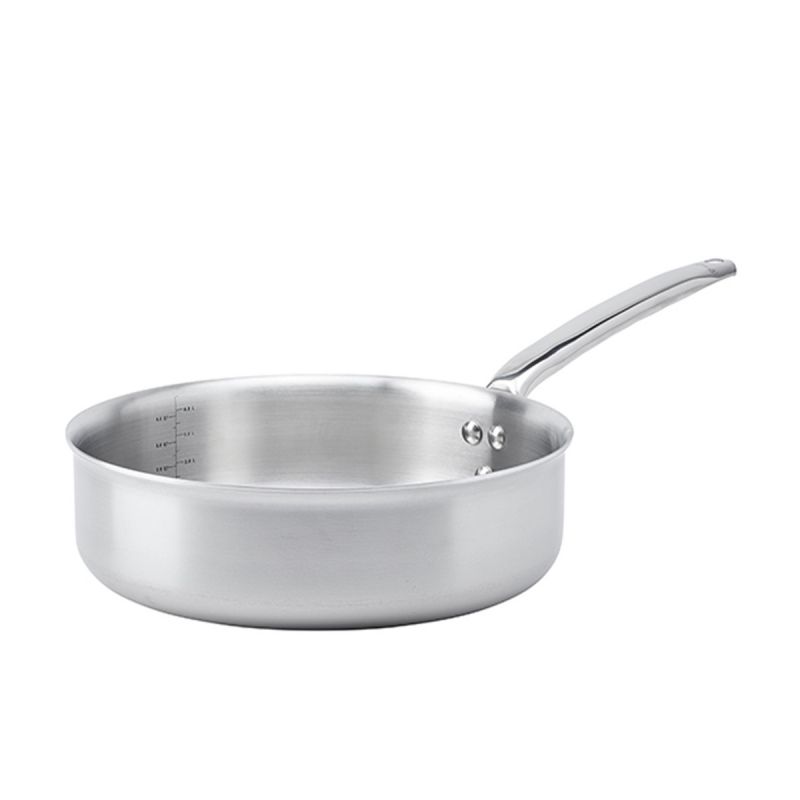 Sauteuse à queue Ø24CM Bord droit alchimyDE BUYER 3602.28