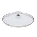 Couvercle Ø28 en verre pontet inox DE BUYER 3429.28