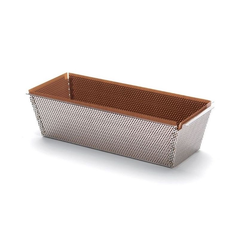 Moule à cake Ø26 en inox perforé DE BUYER 3215.26