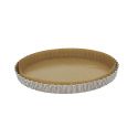 Moule à tarte Ø28 en inox perforé DE BUYER 3214.28