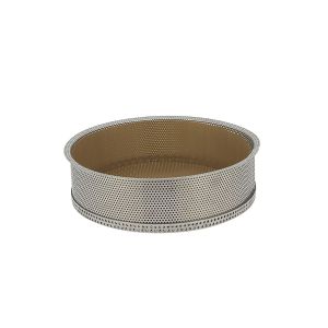 Moule rond Ø20 en inox perforé DE BUYER 3213.20