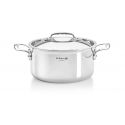 Faitout Ø24CM Affinity avec couvercle tout inoxDE BUYER 3742.24