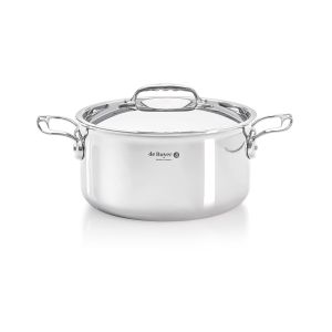 Faitout Ø24CM Affinity avec couvercle tout inoxDE BUYER 3742.24