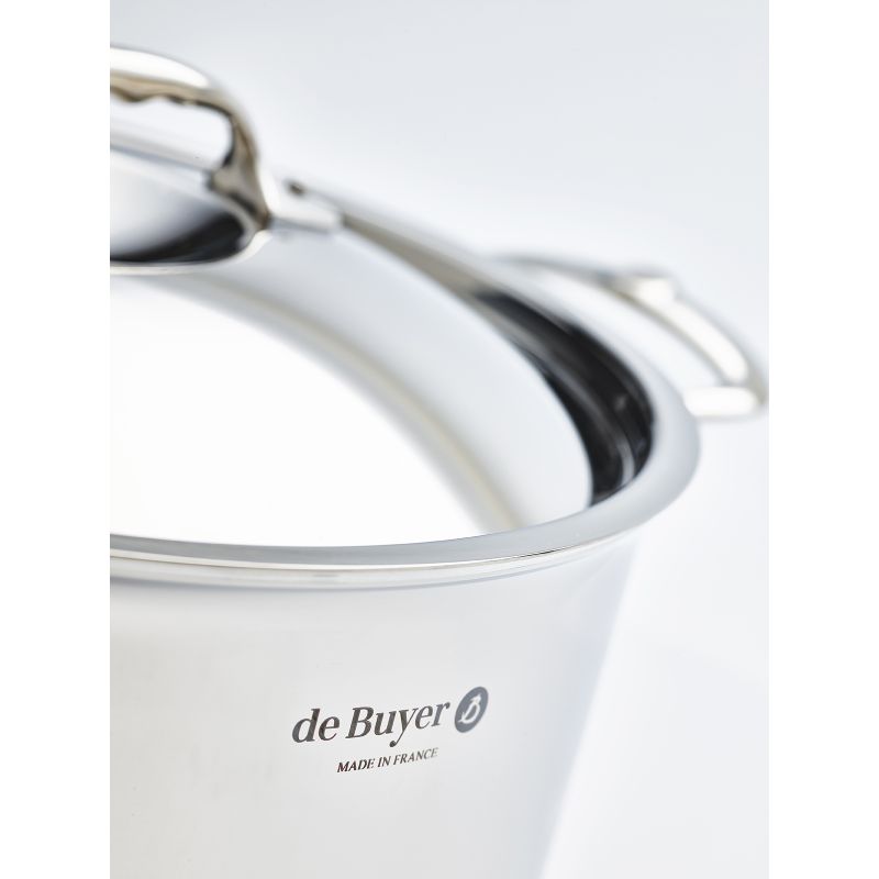 Faitout Ø24CM Affinity avec couvercle tout inoxDE BUYER 3742.24