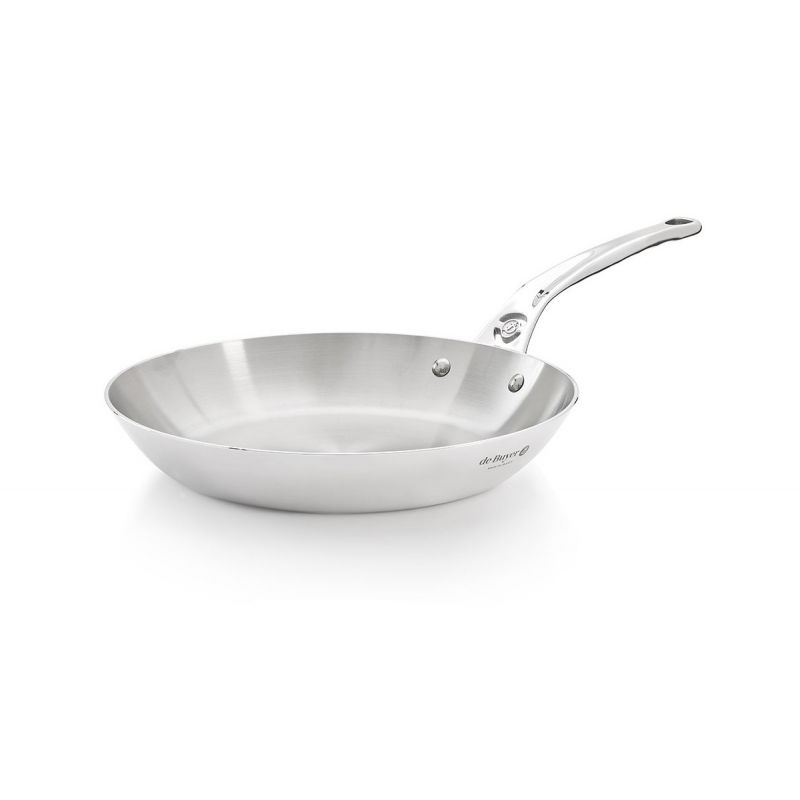 Poele ronde Ø28CM affinity tout inoxDE BUYER 3724.28