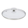 Couvercle Ø24 en verre pontet inox DE BUYER 3429.24