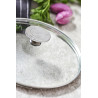 Couvercle Ø24 en verre pontet inox DE BUYER 3429.24