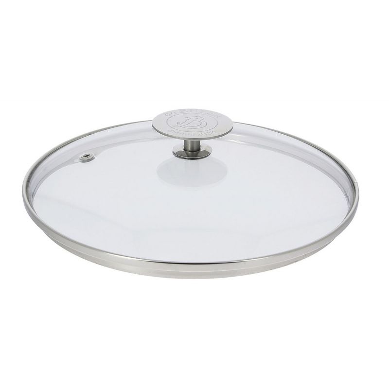 Couvercle Ø20 en verre pontet inox DE BUYER 3429.20
