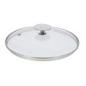 Couvercle Ø16 en verre pontet inox DE BUYER 3429.16
