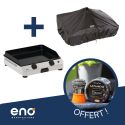 Pack ENO Plancha Fusion 60 inox + housse + kit nettoyage OFFERT