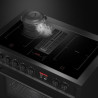 Piano de cuisson Steel ENFASI MISTRAL avec hotte intégrée 90 cm induction